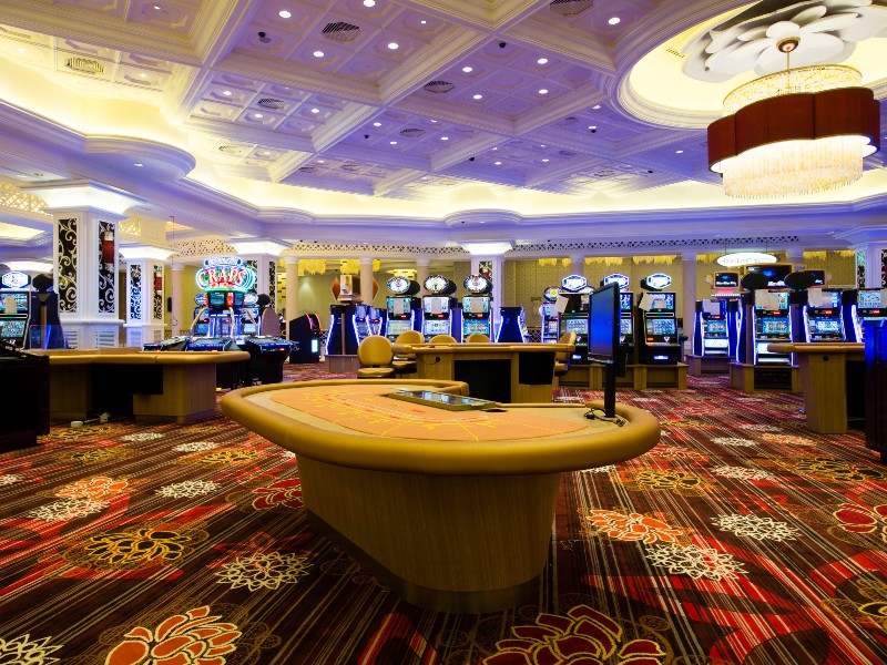 Casino được đầu tư xây dựng theo tiêu chuẩn quốc tế